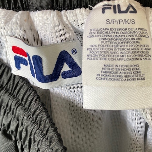 FILA Black Track Pants Size Small - Picture 11 of 11